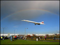 Samolot Concorde, pasażerski samolot ponaddźwiękowy, latający na regularnych trasach do 2003 roku, wytwarzał infradźwięki. Fot. Ben Salter, źródło: www.fickr.com, dostęp: 10.03.15
